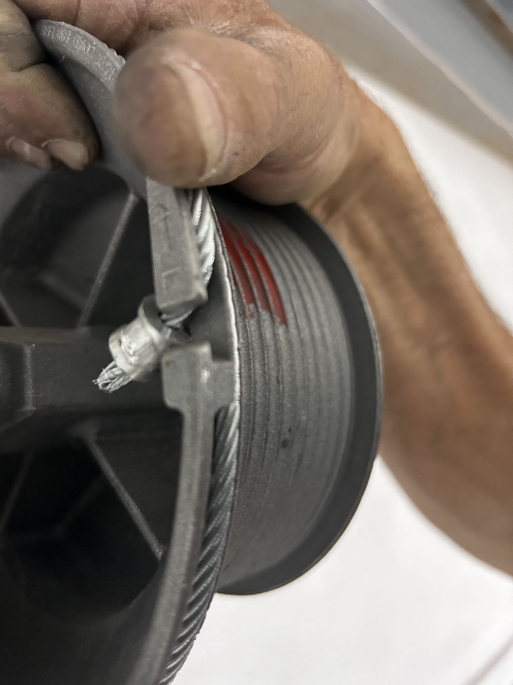 Cable drum inspection